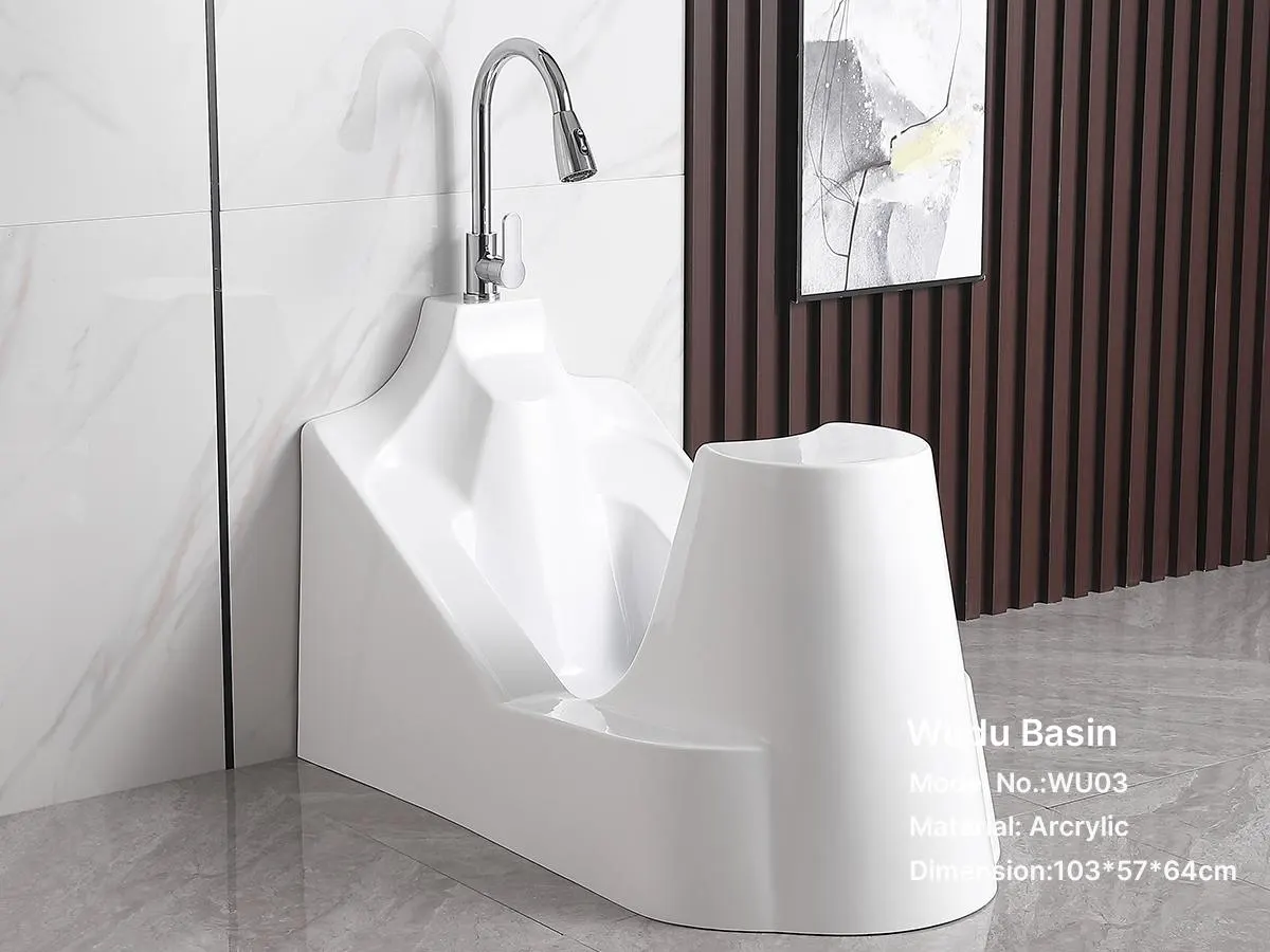 Basin With Foot Wash